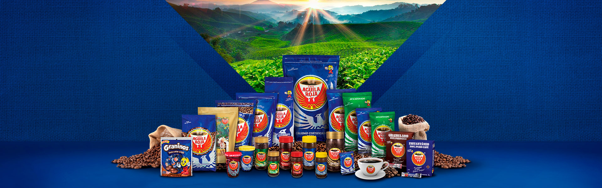 Productos de Caf&eacute; Aguila Roja